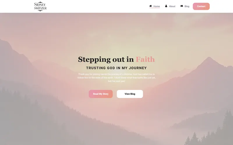The Sidney's Adventures website built by Cincinnati Web Designs