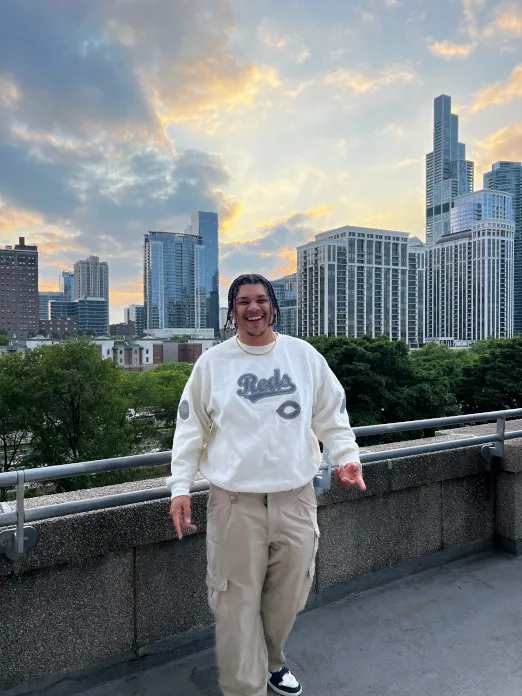 Tahj Marshall, lead web developer and designer in Cincinnati